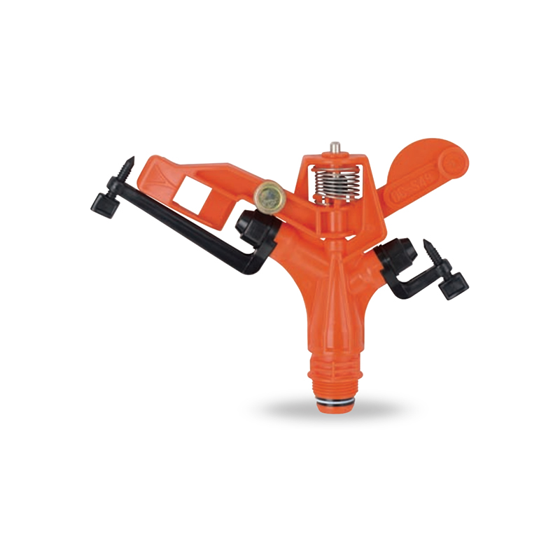 DC-S49 Orange färg Jordbruksbevattning Plast Impact Sprinkler med 3/4