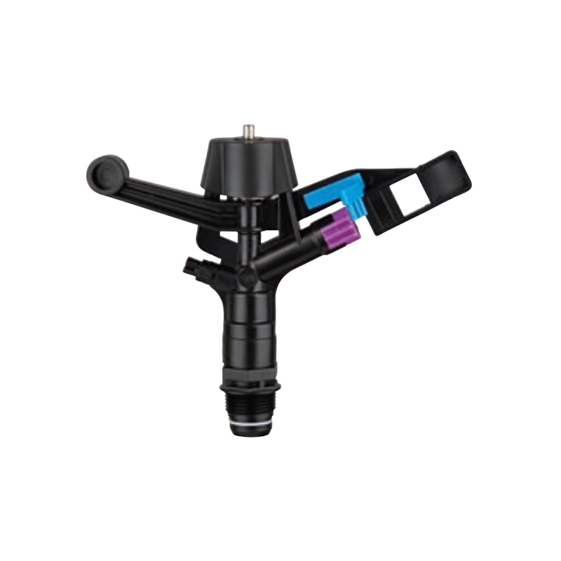 DC-S31 SERIEN Dubbelmunstycke Jordbruksvatten Plast Impact Sprinkler För Bevattningssprinkler